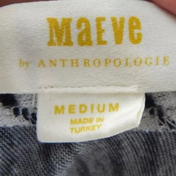 Maeve Anthropologie Taylor Double V Pullover - Picture 3 of 4